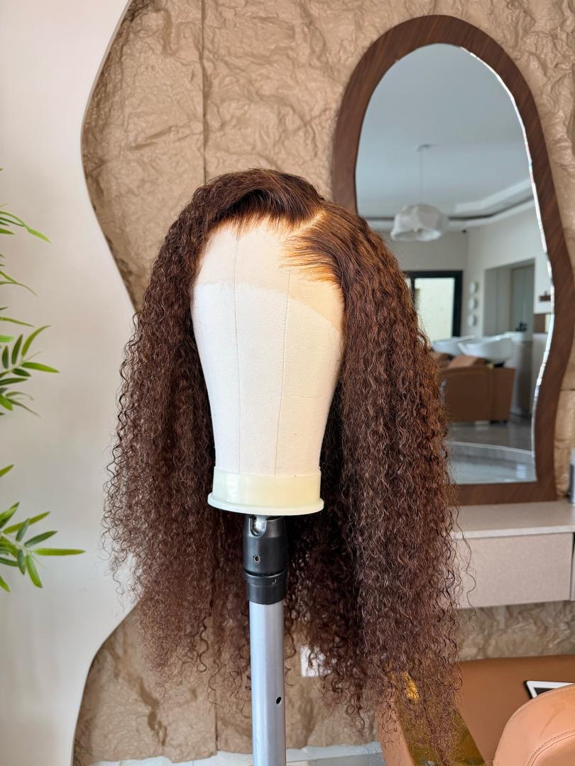 Perruque Soukeyna — curly 24 pouces, lace HD 13x4